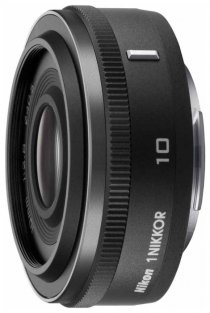 Купить Объектив Nikon 10mm f/2.8 Nikkor 1 Black