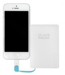 Купить Elari PowerCard 2500 mAh MicroUSB/Lightning-адаптер белая
