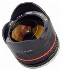 Купить Объектив Samyang 8mm f/2.8 Fisheye Sony E-mount NEX Black