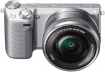 Купить Цифровая фотокамера Sony Alpha NEX-5TY kit 16-50mm+55-210mm Silver