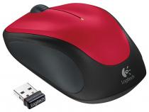 Купить Мышь  Logitech М235 беспроводная красная USB