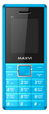 Купить Мобильный телефон MAXVI C7 Blue/White