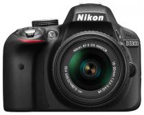 Купить Цифровая фотокамера Nikon D3300 Kit (18-55mm VR) Black