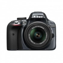 Купить Цифровая фотокамера Nikon D3300 Kit (18-55mm VR II) Gray