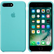 Купить Чехол MMQY2ZM/A iPhone 7 Plus Silicone Case - Sea Blue