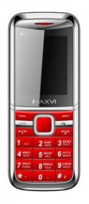 Купить Мобильный телефон MAXVI M-1 Red