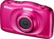 Купить Цифровая фотокамера Nikon Coolpix S33 Pink