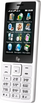 Купить Мобильный телефон Fly TS112 White