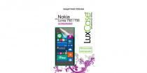 Купить Защитная пленка Люкс Кейс Nokia Lumia 730/735 (Антибликовая)