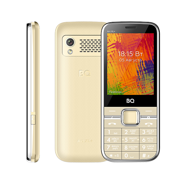 Купить Мобильный телефон BQ 2838 Art XL+ Gold