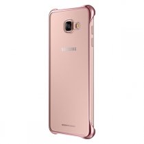 Купить Защитная панель Samsung EF-QA710CZEGRU Clear Cover для Galaxy A710 2016 розовое золото