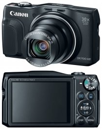 Купить Цифровая фотокамера Canon PowerShot SX700 HS Black
